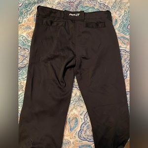 SOFTBALL PANTS RIP BRAND BLACK WOMENS SIZE MEDIUM EXCELLENT CONDITION.